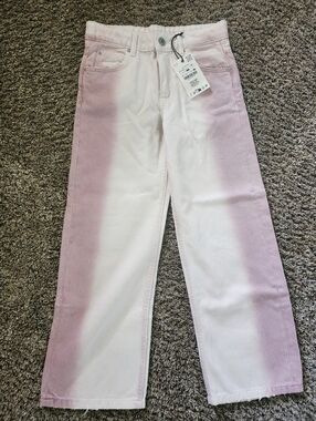 Zara Girl's Adjustable Jeans, Sz 11-12, New with tag